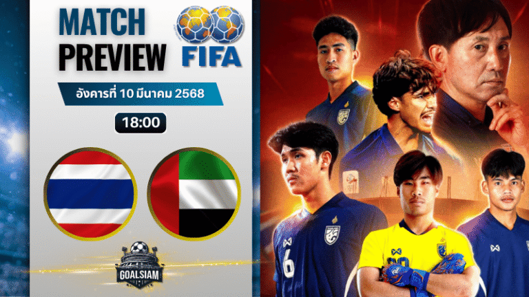 วิเคราะห์บอลวันนี้ ฟุตบอลกระชับมิตร : ไทย U23 พบ ยูเออี U23