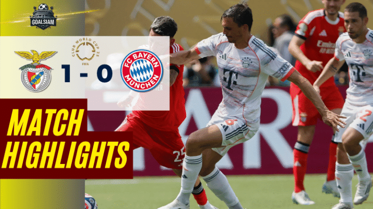 ไฮไลท์บอลวันนี้ ฟีฟ่าคลับเวิลด์คัพ ชิงแชมป์สโมสรโลก 2025 เบนฟิก้า พบ บาเยิร์น มิวนิค – ผลบอลฟีฟ่าคลับเวิลด์คัพ ล่าสุด