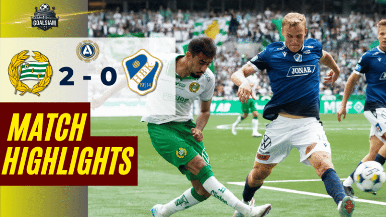 ไฮไลท์บอลวันนี้ ออลสเวนส์คาน 2025 ฮัมมาร์บี้ พบ ฮาล์มสตัดส์ – ผลบอลออลสเวนส์คาน ล่าสุด