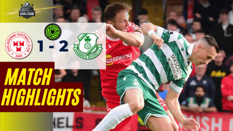 ไฮไลท์บอลวันนี้ ไอร์แลนด์ พรีเมียร์ ลิก เชลบอร์น พบ แชมร็อค โรเวอร์ส – ผลบอลไอร์แลนด์ พรีเมียร์ ลิก ล่าสุด