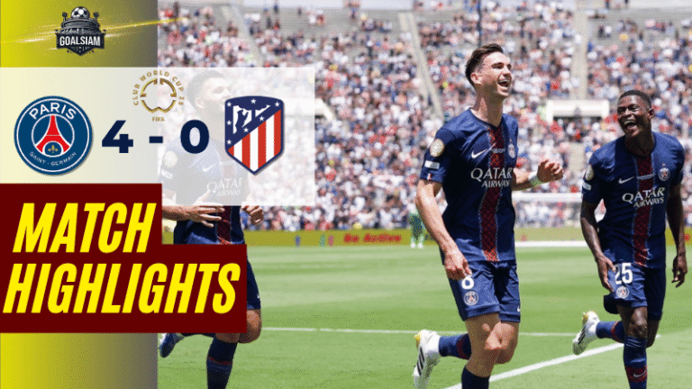 ไฮไลท์บอลวันนี้ ชิงแชมป์สโมสรโลก 2025 ปารีส แซงต์ แชร์กแมง พบ แอตเลติโก้ มาดริด – ผลบอลฟีฟ่าคลับเวิลด์คัพ ล่าสุด