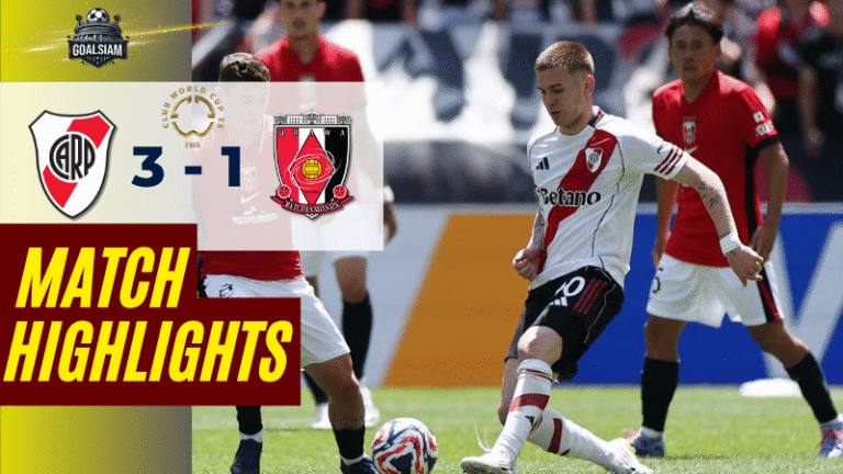 ไฮไลท์บอลวันนี้ ฟีฟ่าคลับเวิลด์คัพ ชิงแชมป์สโมสรโลก 2025 ริเวอร์เพลท พบ อูราวะ เรด ไดมอนส์ – ผลบอลฟีฟ่าคลับเวิลด์คัพ ล่าสุด