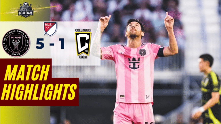 ไฮไลท์บอลวันนี้ เมเจอร์ลีกซอกเกอร์ 2025 อินเตอร์ ไมอามี่ พบ โคลัมบัส ครูว์ – ผลบอลเมเจอร์ลีกซอกเกอร์ล่าสุด