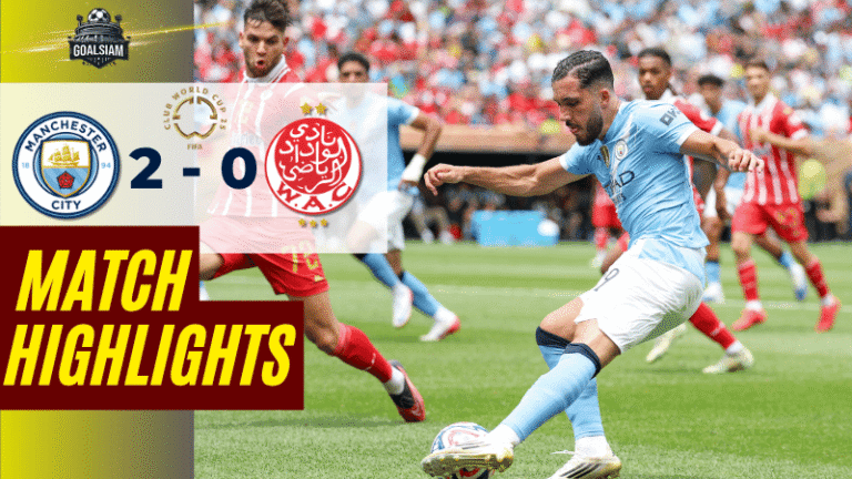 ไฮไลท์บอลวันนี้ ฟีฟ่าคลับเวิลด์คัพ ชิงแชมป์สโมสรโลก 2025 แมนเชสเตอร์ ซิตี้ พบ วีแดด คาซาบลานก้า – ผลบอลฟีฟ่าคลับเวิลด์คัพ ล่าสุด