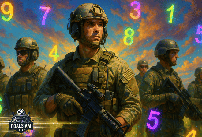 ทำนายฝันเห็นทหารเต็มบ้าน ลางแห่งการเปลี่ยนแปลง โชคลาภมาเยือน ความสำเร็จรอคุณอยู่ วิเคราะห์เลขเด็ด แนวทางหวย GOALSIAM ห้ามพลาด!