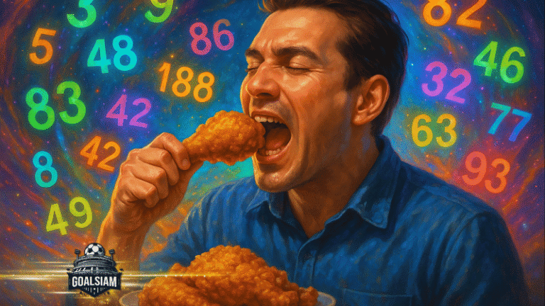 ฝันว่าได้กินไก่ทอดจนฟิน ความหมายลึกซึ้ง-เลขเด็ดเน้นๆ จาก GOALSIAM พร้อมแนวทางหวยแม่นๆ