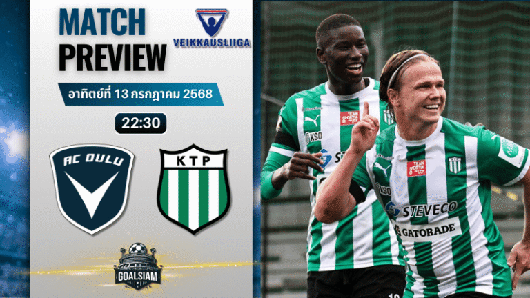 วิเคราะห์บอลวันนี้ ไวเคาส์ลีกา : เอซี โอลู พบกับ เคทีพี ค็อตก้า