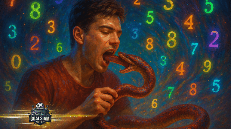 ฝันว่ากินงู หมายถึงอะไร? เปิดคำทำนายฝันลึกทุกแบบ พร้อมแนะแนวทางหวยและเลขเด็ดโดย GOALSIAM