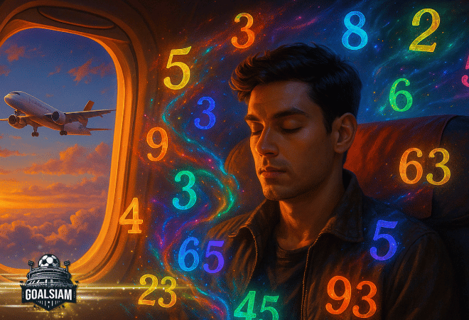 ฝันว่านั่งเครื่องบิน ทำนายแม่นลึกทุกมิติ! ความหมายแอบแฝง-เลขเด็ดแรง พร้อมแนวทางหวยจาก GOALSIAM