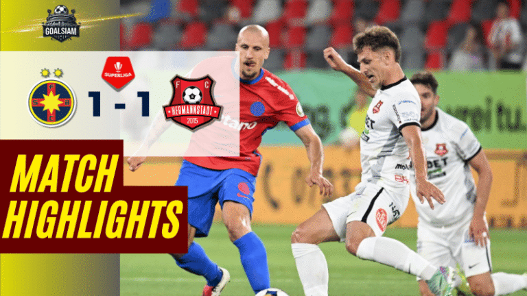 ไฮไลท์บอลวันนี้ โรมาเนีย ลีกา1 2025 สเตอัว บูคาเรสต์ พบ เอเอฟซี เฮอร์แมนน์สตัดท์ – ผลบอลโรมาเนีย ลีกา1 ล่าสุด