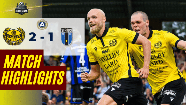 ไฮไลท์บอลวันนี้ ออลสเวนส์คาน 2025 มอลล์บี้ เอไอเอฟ พบ ไอเคซิริอุสเอฟเค – ผลบอลออลสเวนส์คาน ล่าสุด