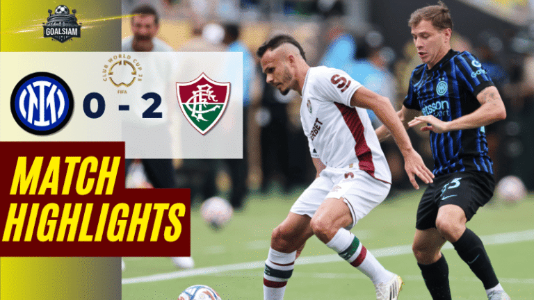 ไฮไลท์บอลวันนี้ ฟีฟ่าคลับเวิลด์คัพ ชิงแชมป์สโมสรโลก 2025 อินเตอร์ มิลาน พบ ฟลูมิเนนเซ่ – ผลบอลฟีฟ่าคลับเวิลด์คัพ ล่าสุด