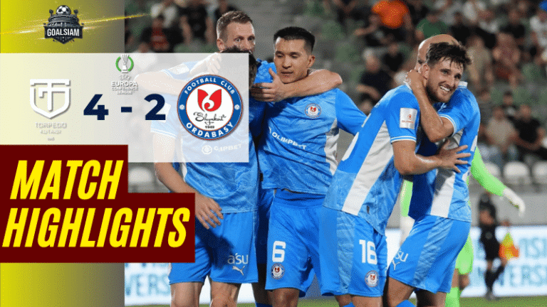 ไฮไลท์บอลวันนี้ ยูฟ่ายูโรปาคอนเฟอเรนซ์ลีก 2568 ตอร์ปิโด คาตูซี่ พบ ออร์ดาบาซี่ย์ – ผลบอลยูฟ่ายูโรปาคอนเฟอเรนซ์ลีก ล่าสุด