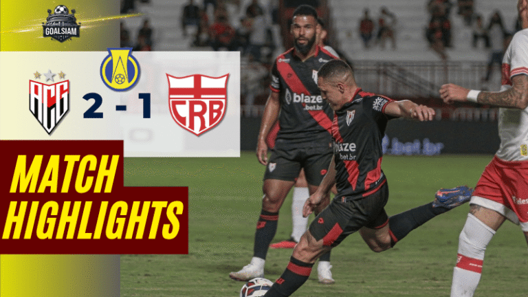 ไฮไลท์บอลวันนี้ คัมปิโอนาโต บราซิเลียโร ซีรีบี 2025 แอตเลติโก้ กัวเนนเซ่ พบ ซีอาร์บี แม็คซิโอ – ผลบอลคัมปิโอนาโต บราซิเลียโร ซีรีบี ล่าสุด