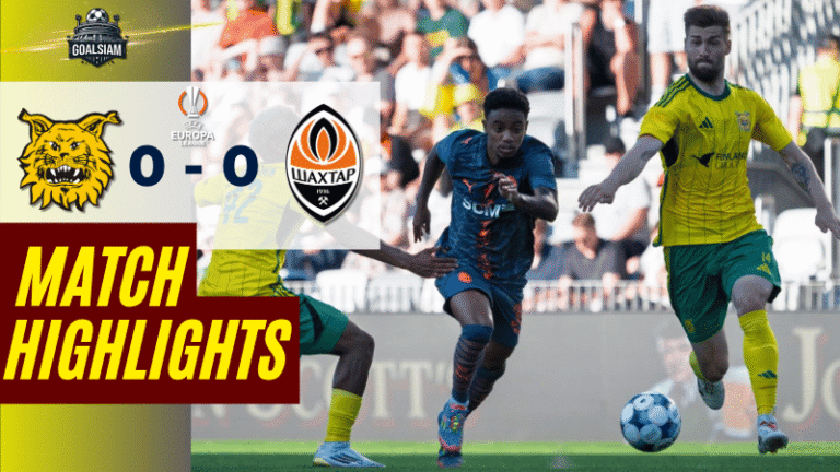 ไฮไลท์บอลวันนี้ ยูฟ่ายูโรปาลีก รอบคัดเลือก รอบแรก เลกสอง 2025 อิลเวส แทมเปเร่ พบ เอฟซี ชักตาร์ โดเน็ตส์ก – ผลบอลยูฟ่ายูโรปาลีก ล่าสุด