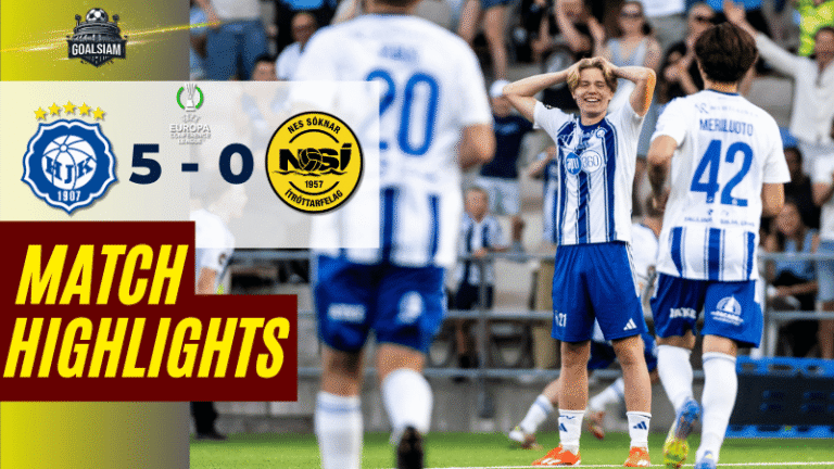 ไฮไลท์บอลวันนี้ ยูฟ่ายูโรปาคอนเฟอเรนซ์ลีก รอบคัดเลือก รอบแรก เลกสอง 2025 เอชเจเค เฮลซิงกิ พบ นซี ลูนาวิค – ผลบอลยูฟ่ายูโรปาคอนเฟอเรนซ์ลีก ล่าสุด