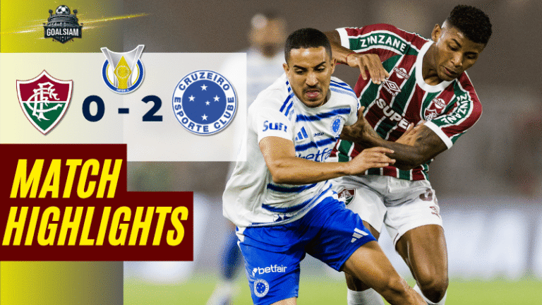 ไฮไลท์บอลวันนี้ กังเปโอนาตู บราซีเลย์รู แซรียีอา 2025 ฟลูมิเนนเซอาร์เจ พบ ครูไซโร่ – ผลบอลกังเปโอนาตู บราซีเลย์รู แซรียีอา ล่าสุด