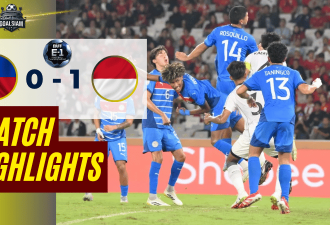 ไฮไลท์บอลวันนี้ AFC U23 Championship 2025 ฟิลิปปินส์(ยู23) พบ อินโดนีเซีย (ยู 23) – ผลบอลAFC U23 Championship ล่าสุด