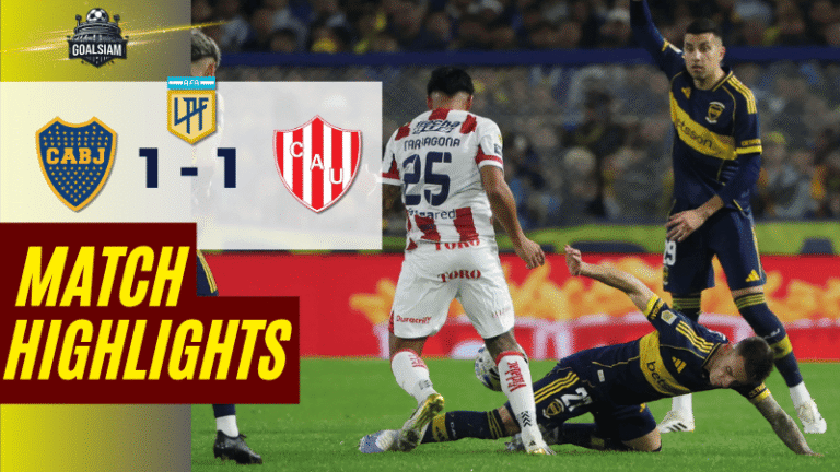 ไฮไลท์บอลวันนี้ : โบคา จูเนียร์ส รอดหวุดหวิด! ไล่ตีเจ๊ายูเนี่ยน ซานตา เฟ่ 1-1 ดราม่าท้ายเกมสุดมันส์