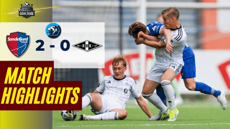 ไฮไลท์บอลวันนี้ นอร์เวย์ ทิปเปลีเก้น 2025 ซานเดฟยอร์ด พบ โรเซนบอร์ก – ผลบอลนอร์เวย์ ทิปเปลีเก้น ล่าสุด