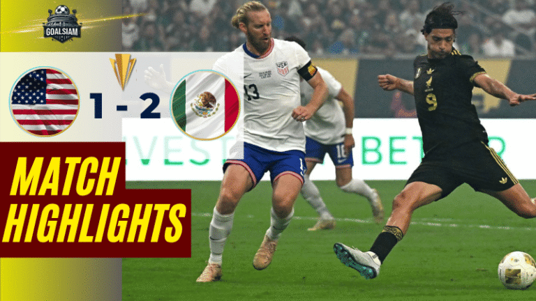 ไฮไลท์บอลวันนี้ คอนแคแคฟโกลด์คัพ 2025 สหรัฐอเมริกา พบ เม็กซิโก – ผลบอลคอนแคแคฟโกลด์คัพ ล่าสุด