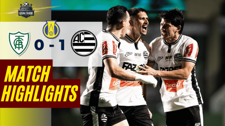 ไฮไลท์บอลวันนี้ คัมปิโอนาโต บราซิเลียโร ซีรีบี 2025 อเมริกา เอ็มจี พบ แอธเลติก เอ็มจี – ผลบอลคัมปิโอนาโต บราซิเลียโร ซีรีบี ล่าสุด