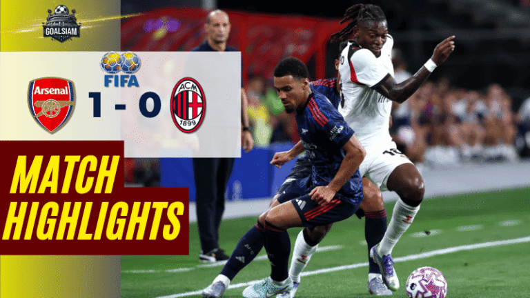 ไฮไลท์บอลวันนี้ กระชับมิตรสโมสร 2025 อาร์เซนอล พบ เอซี มิลาน – ผลบอลกระชับมิตรสโมสร ล่าสุด