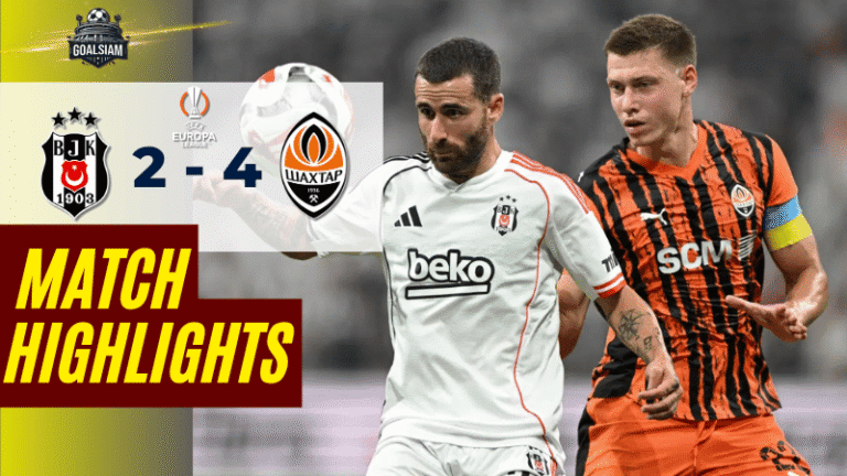 ไฮไลท์บอลวันนี้ ยูฟ่ายูโรปาลีก 2025 เบซิคตัส เจเค พบ เอฟซี ชักตาร์ โดเน็ตส์ก – ผลบอลยูฟ่ายูโรปาลีก ล่าสุด