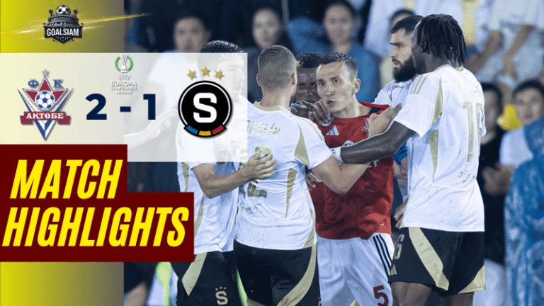 ไฮไลท์บอลวันนี้ ยูฟ่ายูโรปาคอนเฟอเรนซ์ลีก 2025 อัคโตเบ พบ สปาร์ตาปราก – ผลบอลยูฟ่ายูโรปาคอนเฟอเรนซ์ลีก ล่าสุด