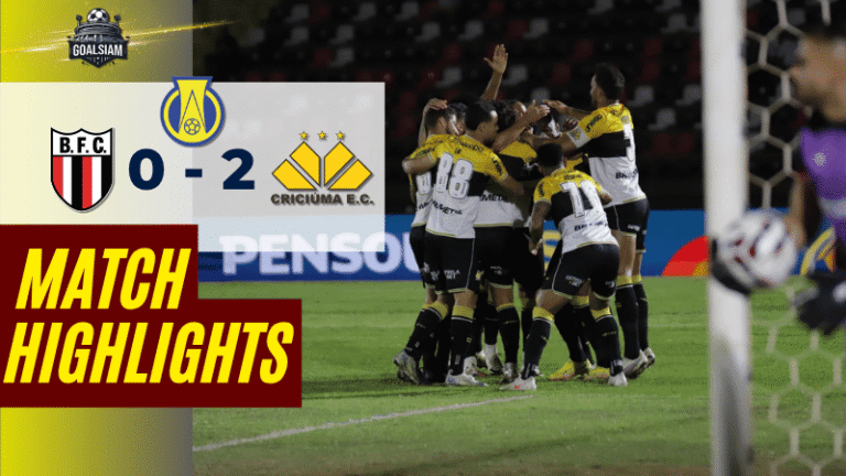 ไฮไลท์บอลวันนี้ คัมปิโอนาโต บราซิเลียโร ซีรีบี 2025 โบต้าโฟโก้ เอสพี พบ คริคูม่า – ผลบอลคัมปิโอนาโต บราซิเลียโร ซีรีบี ล่าสุด