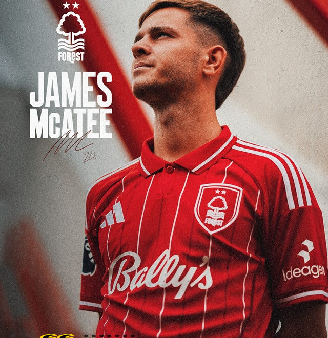 ฟอเรสต์ คว้า แมคอาตี้ กลางดาวรุ่ง เรือใบ ค่าตัว 30 ล้านปอนด์