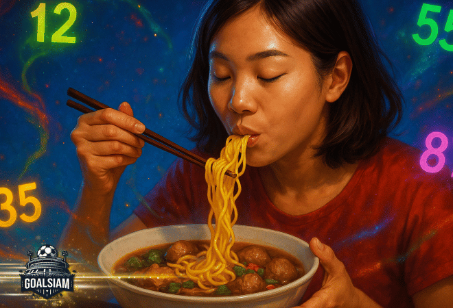 ทำนายฝันว่ากินก๋วยเตี๋ยว ความหมายลึกซึ้ง เลขเด็ดน่าลุ้น วิเคราะห์โดย GOALSIAM