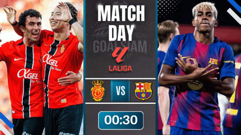 ดูบอลออนไลน์ ลาลิกา ถ่ายทอดสด มายอร์ก้า พบกับ บาร์เซโลน่า 16/8/68