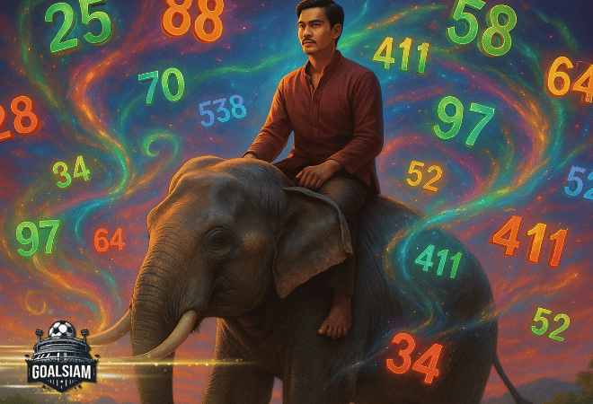 ฝันว่าขี่ช้าง ความหมายลึกซึ้ง เปิดเลขเด็ดเสริมโชค พร้อมแนวทางหวยแม่นๆ จาก GOALSIAM