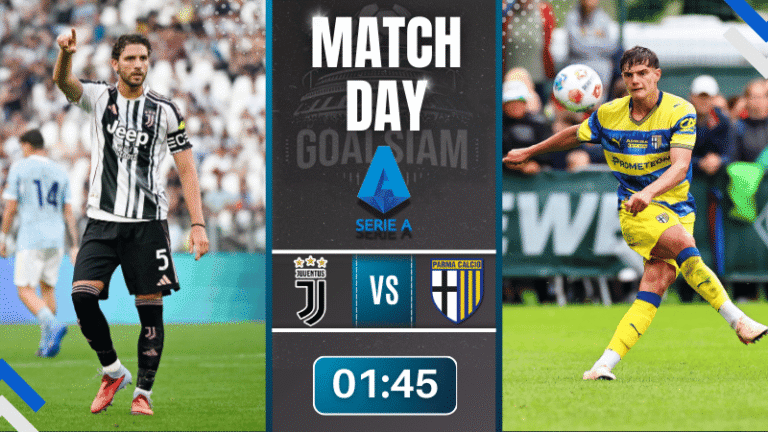 ดูบอลออนไลน์ เซเรียอา ถ่ายทอดสด ยูเวนตุส พบกับ ปาร์ม่า 24/8/68