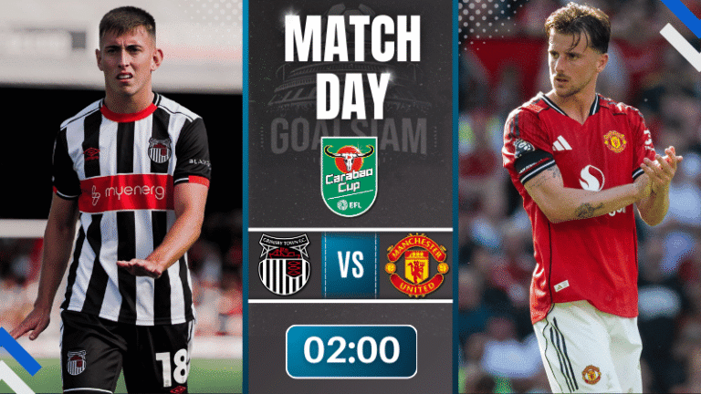 ดูบอลออนไลน์ อีเอฟแอลคัพ ถ่ายทอดสด กริมสบี้ ทาวน์ พบกับ แมนเชสเตอร์ ยูไนเต็ด 27/8/68