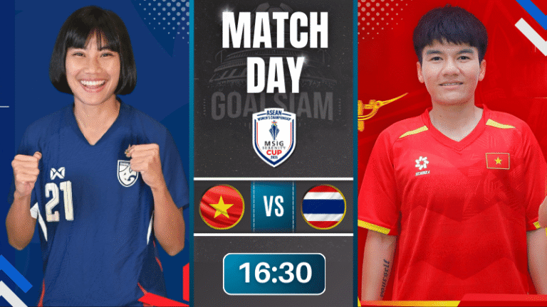 ดูบอลออนไลน์ อาเซียนฟุตบอลหญิงแชมเปียนชิพ ถ่ายทอดสด เวียดนาม(ญ) พบกับ ไทย(ญ) 19/8/68