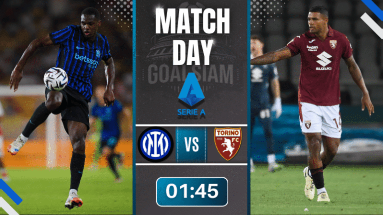 ดูบอลออนไลน์ เซเรียอา ถ่ายทอดสด อินเตอร์ มิลาน พบกับ โตริโน่ 25/8/68