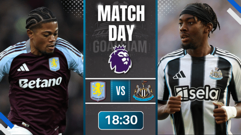 ดูบอลออนไลน์ พรีเมียร์ลีก ถ่ายทอดสด แอสตัน วิลล่า พบกับ นิวคาสเซิ่ล ยูไนเต็ด 16/8/68