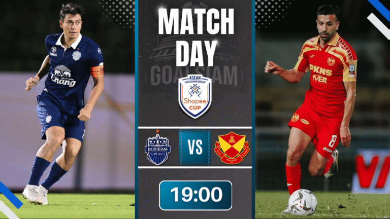 ดูบอลออนไลน์ ชิงแชมป์สโมสร อาเซียน ถ่ายทอดสด บุรีรัมย์ ยูไนเต็ด พบกับ เซลังกอร์ พีบี 20/8/68