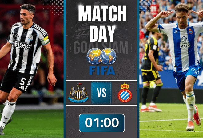 ดูบอลออนไลน์ กระชับมิตรสโมสร ถ่ายทอดสด นิวคาสเซิ่ล ยูไนเต็ด พบกับ เอสปันญ่อล 8/8/68