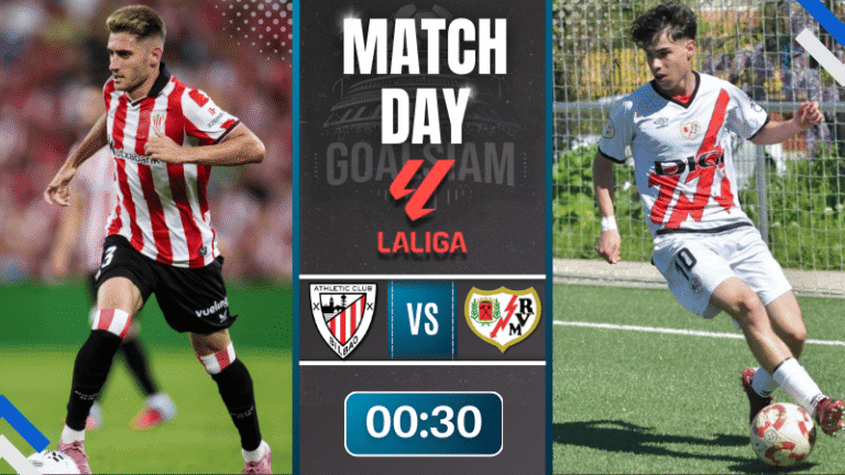 ดูบอลออนไลน์ ลาลิกา ถ่ายทอดสด แอธเลติก บิลเบา พบกับ ราโย่ บาเยกาโน่ 25/8/68