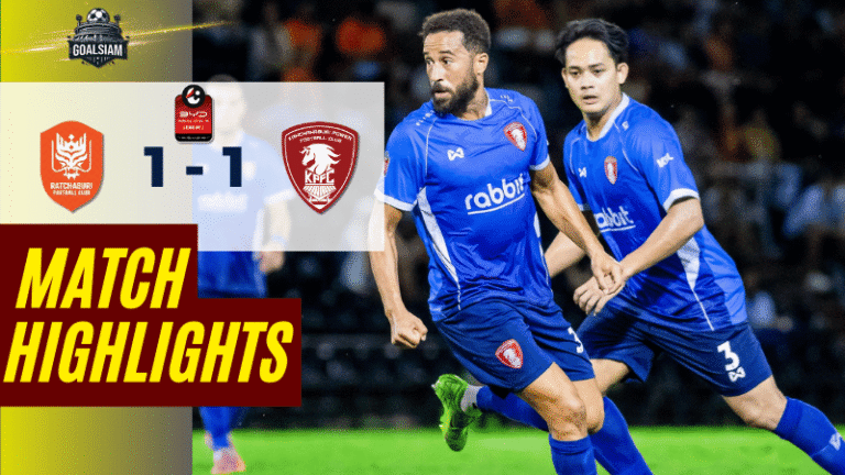 ไฮไลท์บอล ไทยลีก BYD sealion 6 league 1 : ราชบุรี เอฟซี พบกับ พลังกาญจน์ เอฟซี 15/8/68