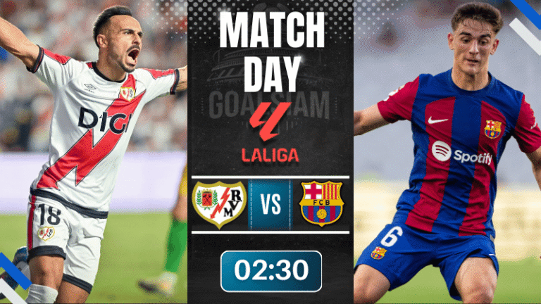 ดูบอลออนไลน์ ลาลิกา ถ่ายทอดสด ราโย่ บาเยกาโน่ พบกับ บาร์เซโลน่า 31/8/68