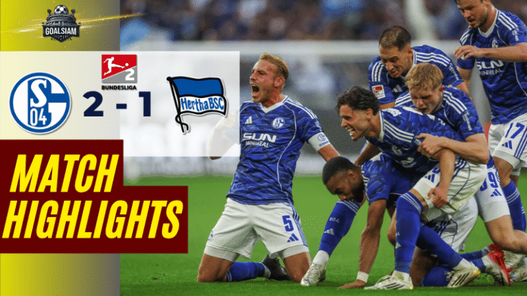 ไฮไลท์บอลวันนี้ บุนเดสลีก้า 2 เยอรมัน 2025 ชาลเก้ 04 พบ แฮร์ธ่า เบอร์ลิน – ผลบอลบุนเดสลีก้า 2 เยอรมัน ล่าสุด