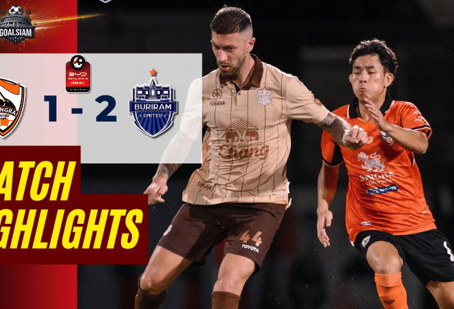 ไฮไลท์บอลวันนี้ ไทยลีก BYD sealion 6 league 1 เชียงราย ยูไนเต็ด พบ บุรีรัมย์ ยูไนเต็ด – ผลบอลไทยลีกล่าสุด