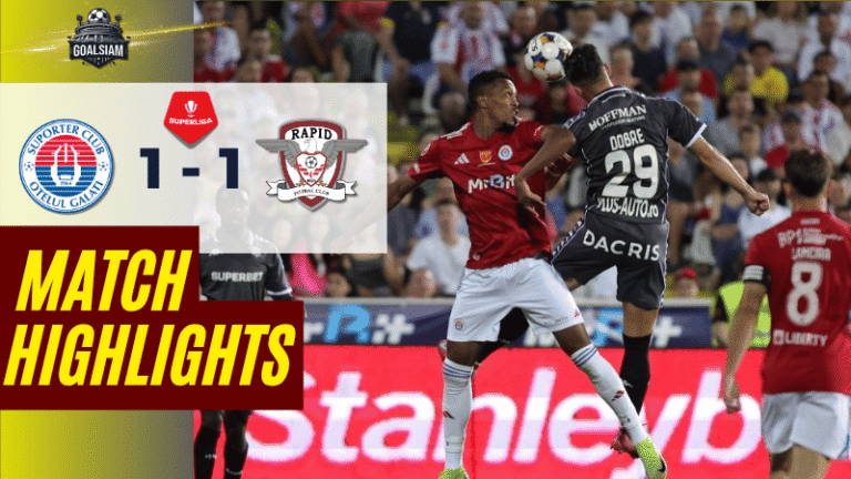 ไฮไลท์บอลวันนี้ โรมาเนีย ลีกา1 2025 เอฟซี โอเตลุล กาลาติ พบ ราปิด บูคาเรสต์ – ผลบอลโรมาเนีย ลีกา1 ล่าสุด