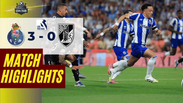 ไฮไลท์บอลวันนี้ ปรีไมราลีกา 2025 ปอร์โต้ พบ วิตอเรีย กิมาไรส์ – ผลบอลปรีไมราลีกา ล่าสุด