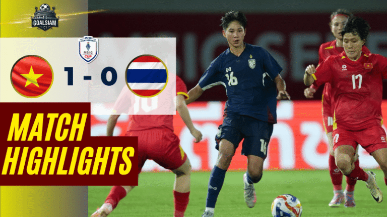 ไฮไลท์บอลวันนี้ อาเซียนฟุตบอลหญิงแชมเปียนชิพ 2025 เวียดนาม(ญ) พบ ไทย(ญ) – ผลบอลอาเซียนฟุตบอลหญิงแชมเปียนชิพ ล่าสุด
