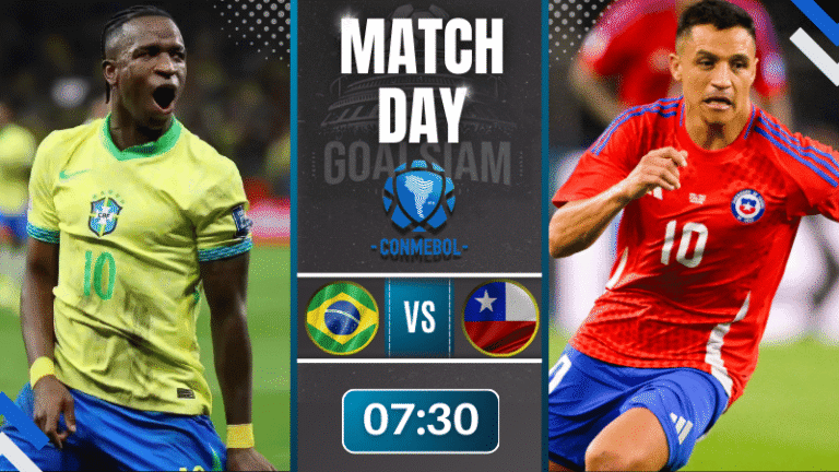 ดูบอลออนไลน์ ฟุตบอลโลก 2026 รอบคัดเลือก โซนอเมริกาใต้ ถ่ายทอดสด บราซิล พบกับ ชิลี 4/9/68